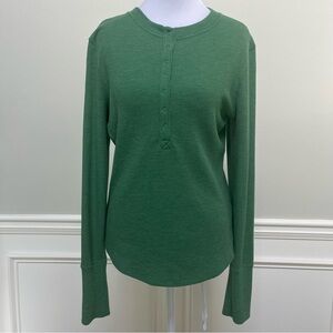 American Eagle Outfitters Green Button Down Shirt M